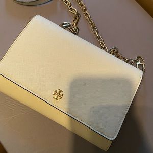 White Tory Burch Bag with dust bag